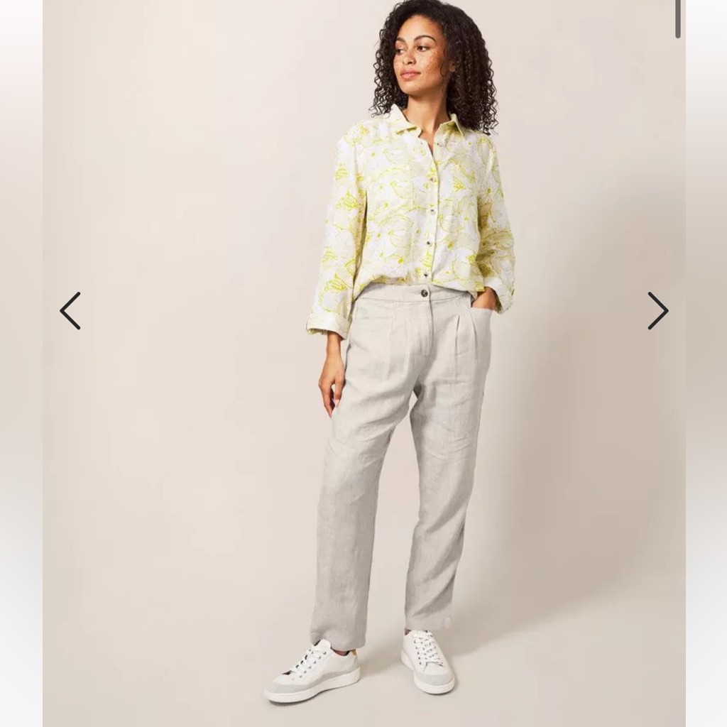 White Stuff Linen Pants